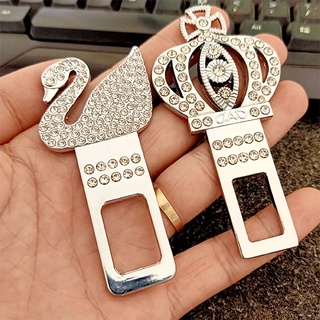 Chốt Cắm Khe Dây An Toàn Đính Đá Logo MER, THIÊN NGA, VƯƠNG MIỆN