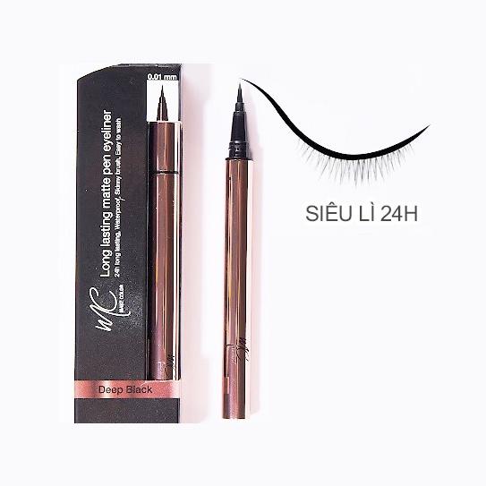 Bút kẻ mắt nước MC Make Color siêu lì không lem không trôi nét siêu mảnh
