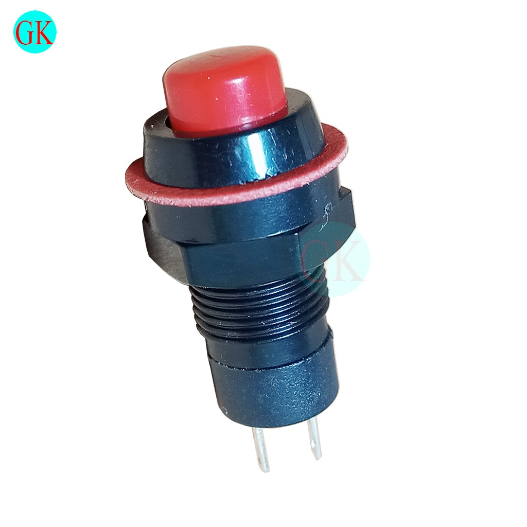 Nút nhấn phi 10 màu đỏ DS-213 [K-06-20]
