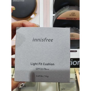Phấn nước trang điểm siêu mỏng siêu nhẹ Innisfree  Light Fit Cushion 14g