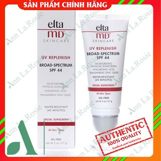 Kem chống nắng UV Replenish Broad-Spectrum SPF 44 Elta MD da hỗn hợp dầu, nhạy cảm 57gr
