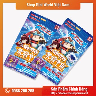 Thẻ Bài Mini World SS5 [Gửi 1 Gói Ngẫu Nhiên, 5 Thẻ Bài]