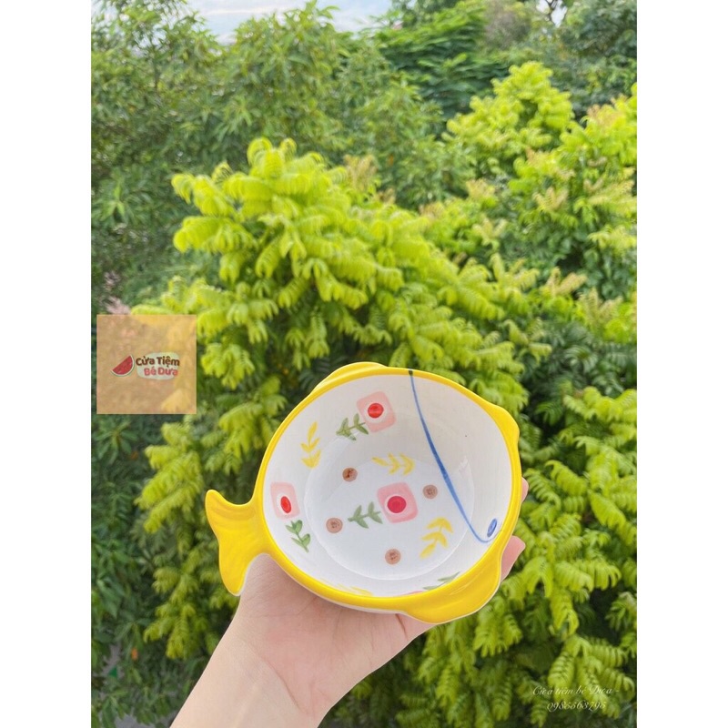 Bát ăn dặm hình cá cao cấp cực xinh