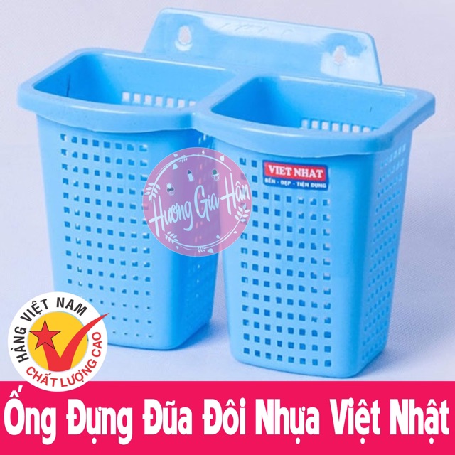 Ống Đựng Đũa Đôi Nhựa Việt Nhật - Made in Việt Nam