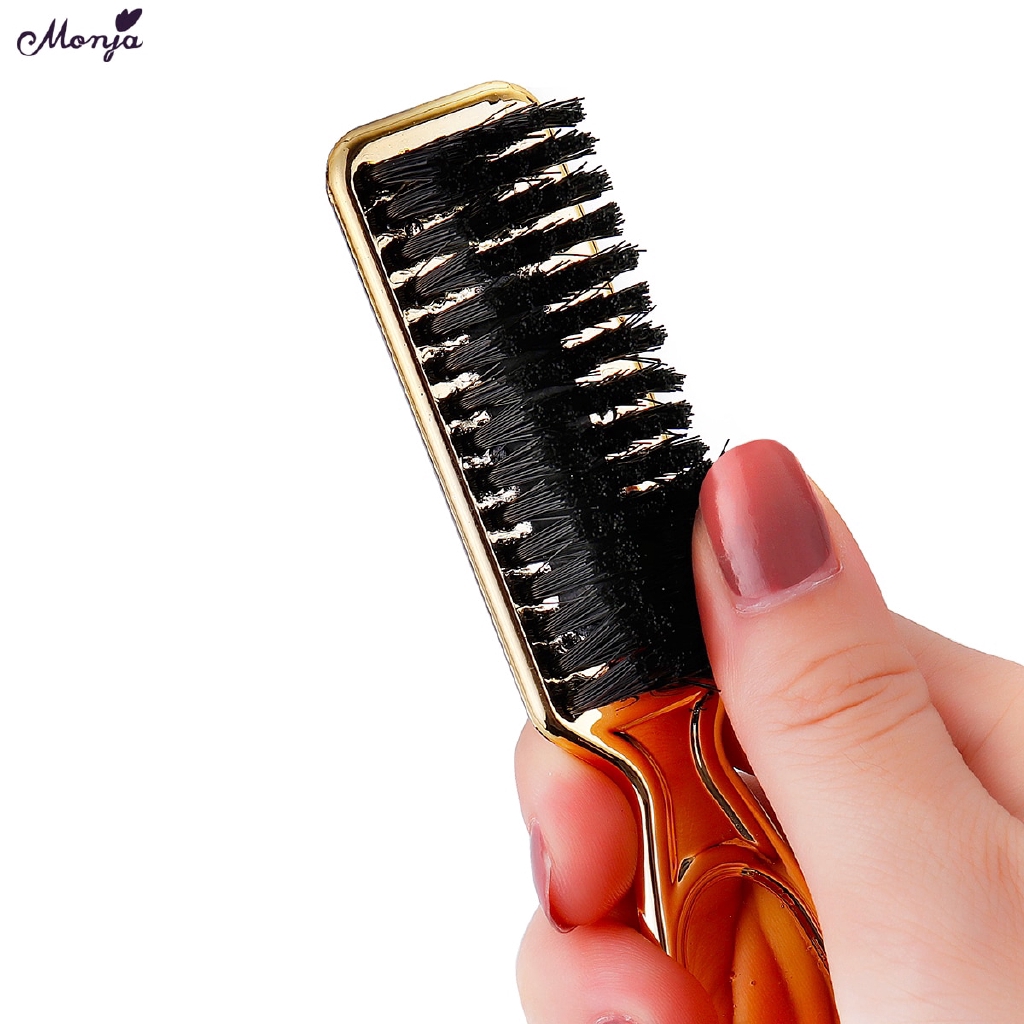 Lược Chải Râu Làm Sạch Cổ Với Tay Cầm Màu Vàng Đồng Chuyên Dụng