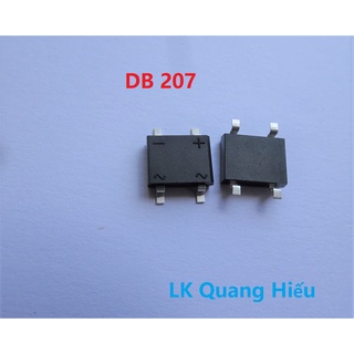 Diode cầu DB207 2A 1000V SMD Diode cầu dán SMD DB207