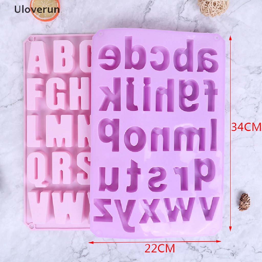 Khuôn Silicone Làm Bánh Hình Chữ Cái Tiếng Anh