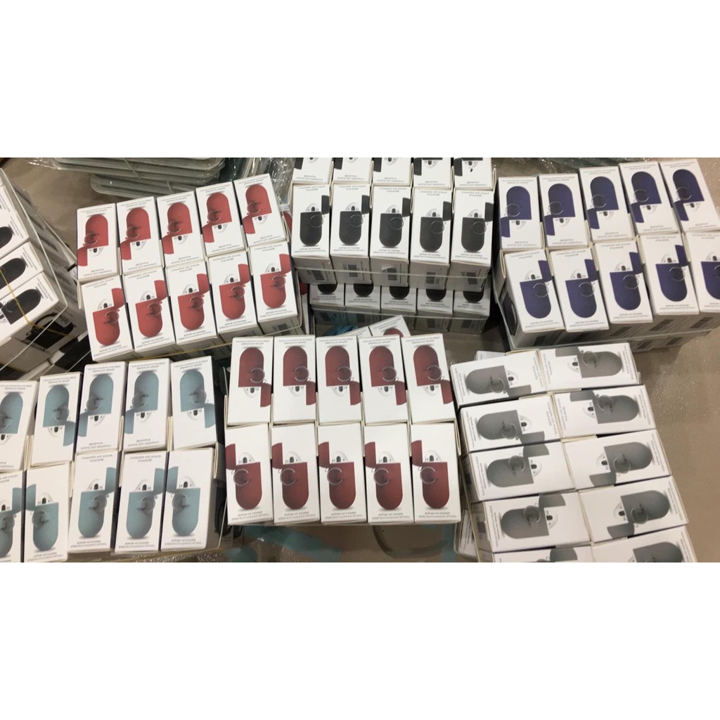 Bao Silicon HANG CASE nhiều màu tai nghe Apple Airpods 1-2