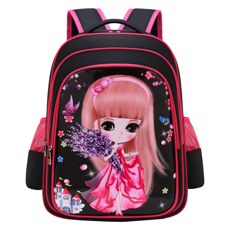 Ba Lô Đi Học Siêu Nhẹ In Họa Tiết Hoạt Hình Dễ Thương Cho Bé Mẫu Giáo Scho