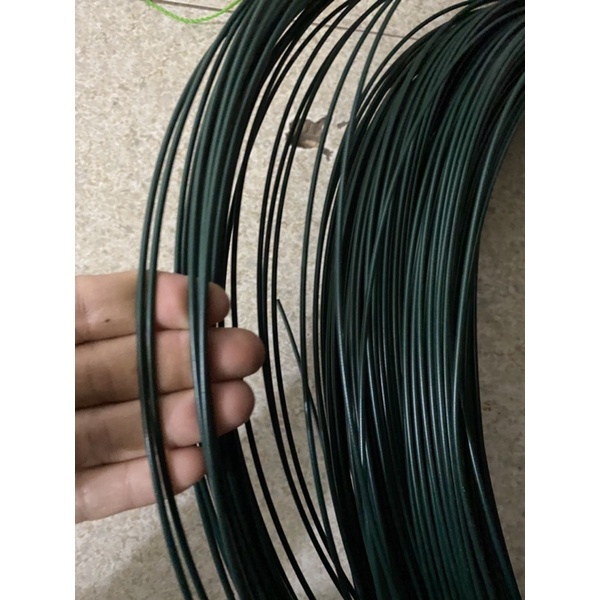 Dây thép bọc nhựa 1,9 li hàng đẹp chất lượng (Hàng có sẵn)