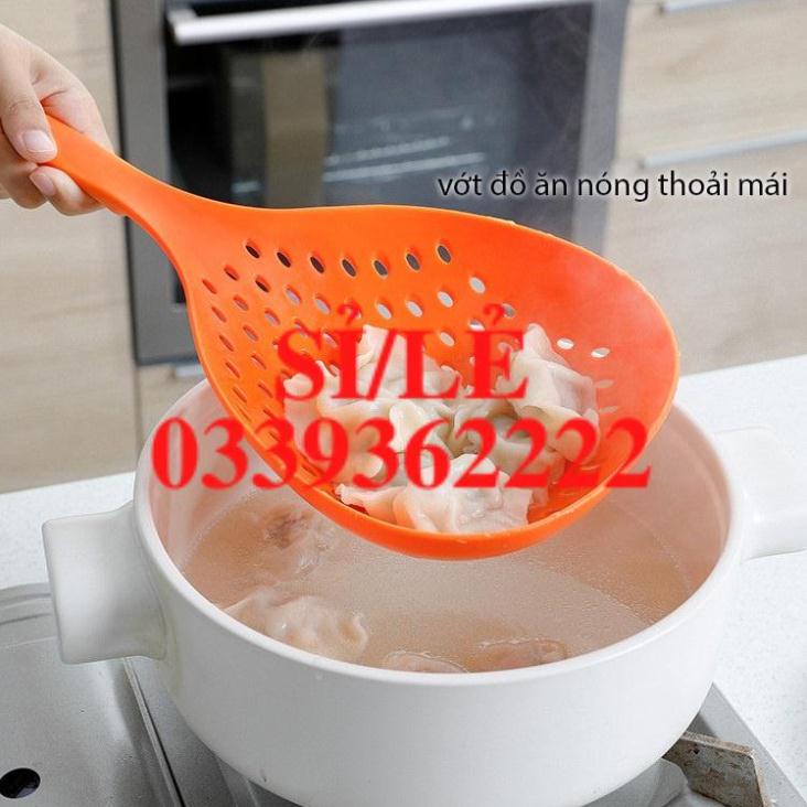 [ COCOLOVE ] Vá vớt mì phở bún miến - Muôi vớt đồ ăn dạng lưới cỡ lớn (MCL03)