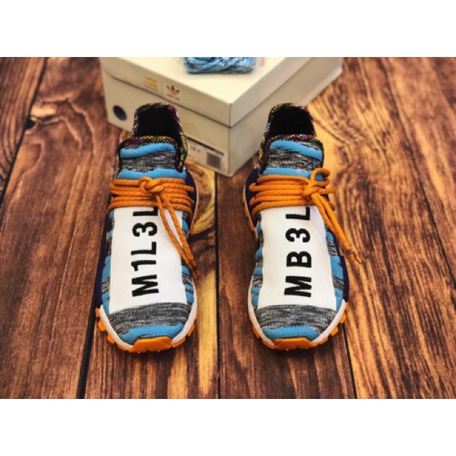 Giày Thể Thao Human Race Boost SOLARHU màu Xanh_Giaysneaker