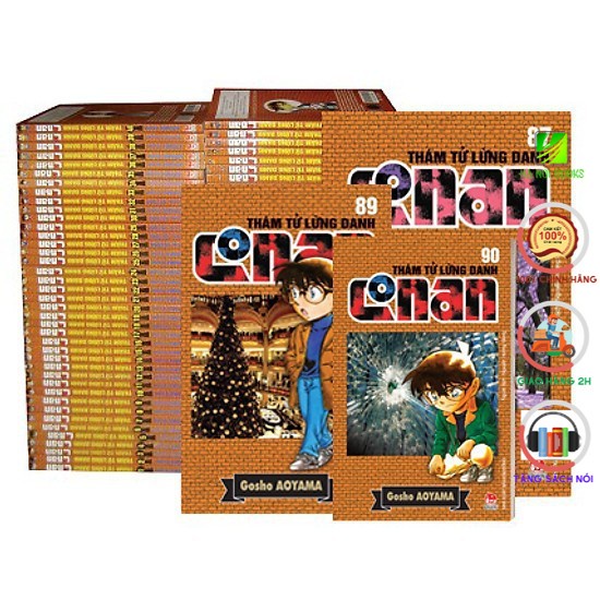 Truyện tranh - Thám tử lừng danh Conan - trọn bộ 97 tập - NXB Kim Đồng