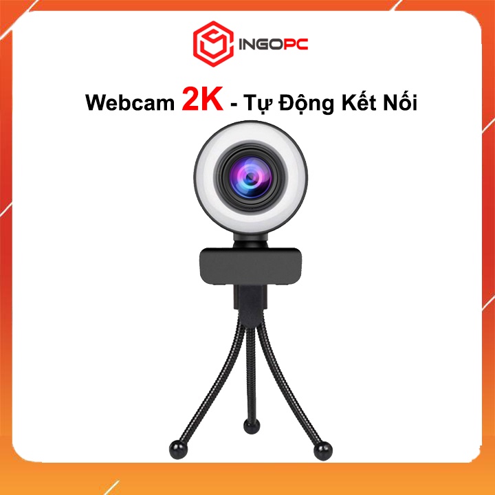 Webcam Máy Tính Có Mic Full HD 2K Cao Cấp, Camera Học Online, Livestream Chính Hãng Giá Rẻ - Shop Ingo PC | BigBuy360 - bigbuy360.vn