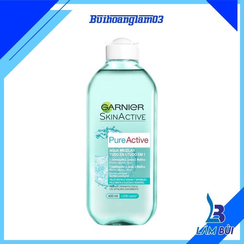 Nước tẩy trang garnier