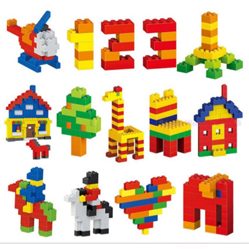 Bộ lego lắp ráp 1000 chi tiết - Đồ chơi lắp ghép, xếp hình