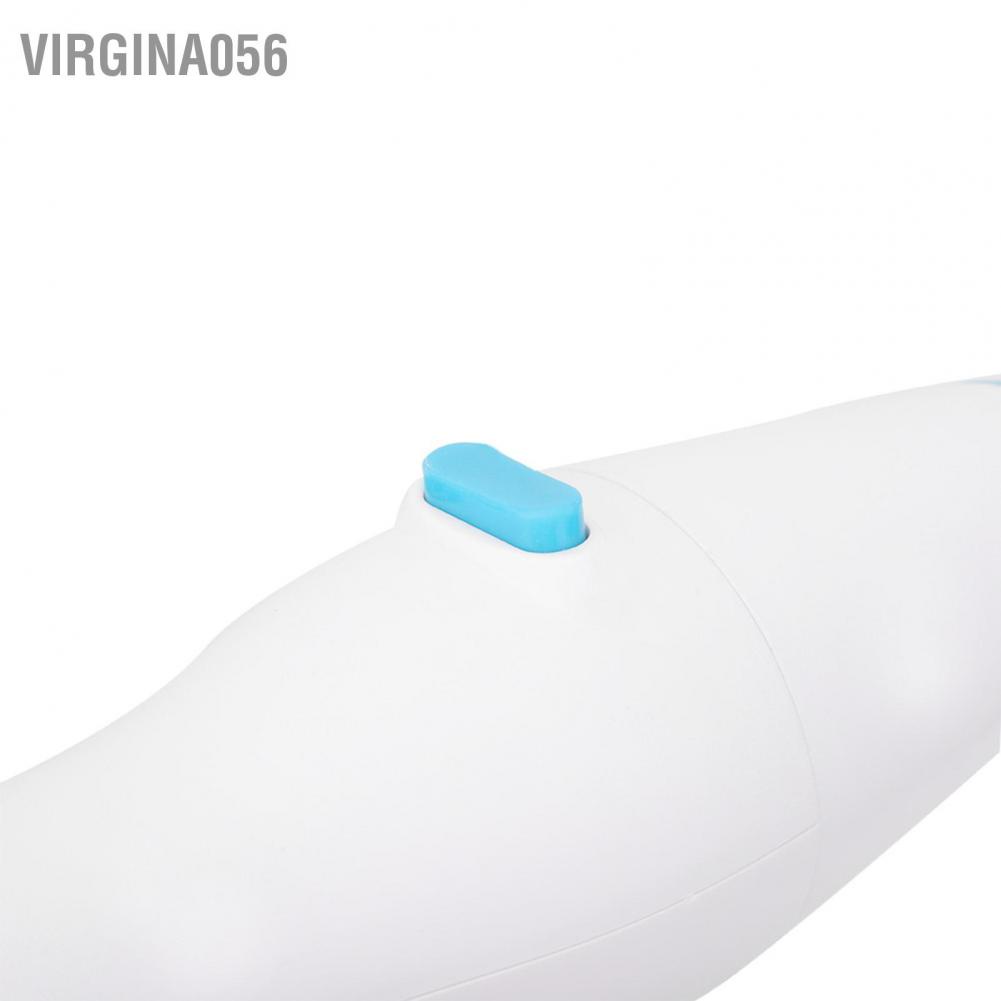 Virgina056 180° Bendable Electric Feather Duster Window Blinds Furniture Cleaning Tool