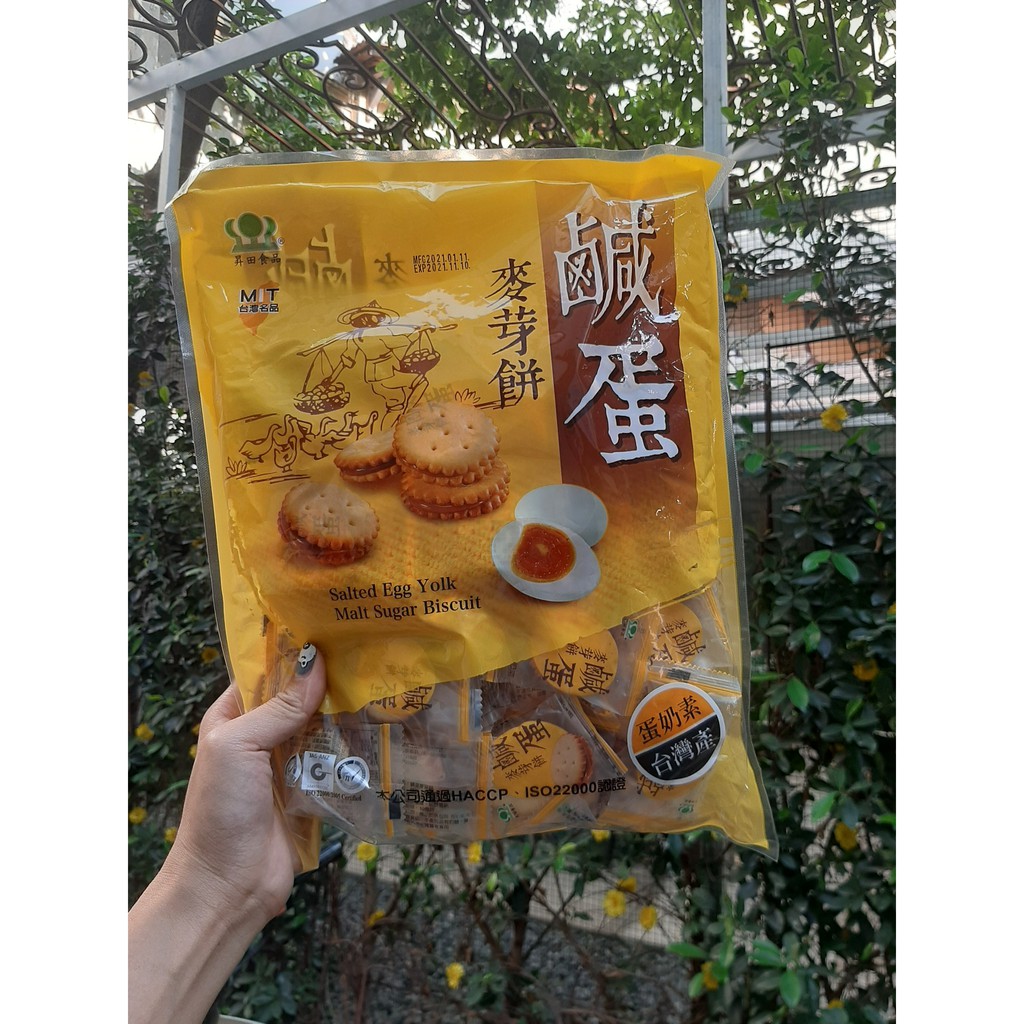 Bánh quy trứng muối Taiwan Đài Loan