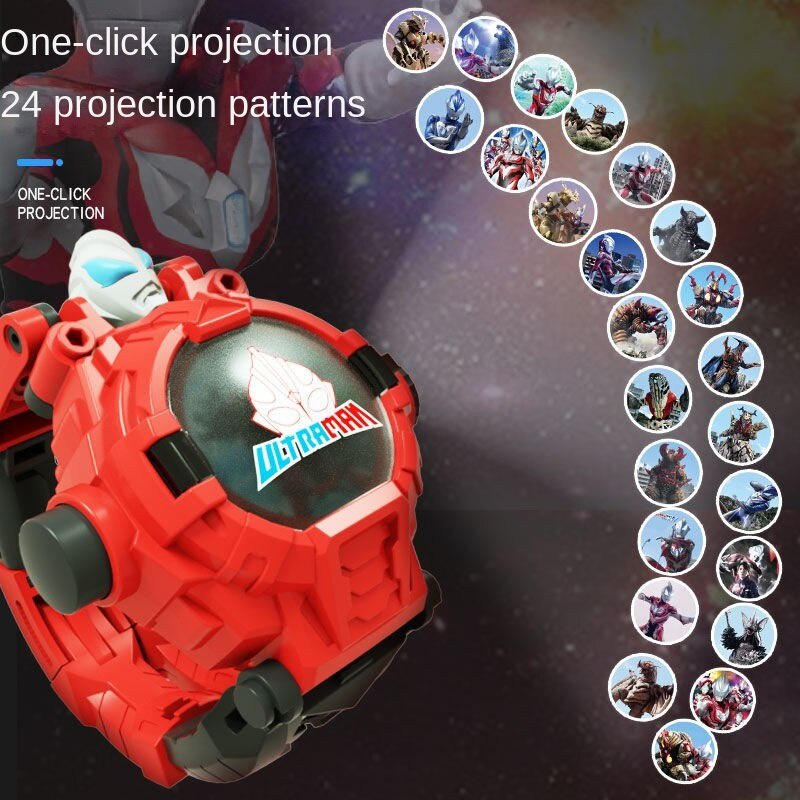 Hoạt Hình Đồng Hồ robot Biến Hình Gấu teddy / transformers / optimus prime / Quà Tặng Cho Bé Gái