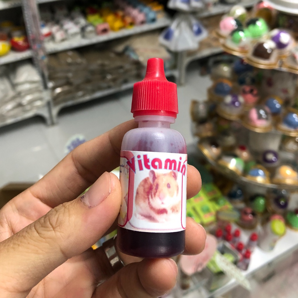 Vitamin hamster, ĐỎ bổ sung chất, kích thích thèm ăn cho hamster, bọ, thỏ