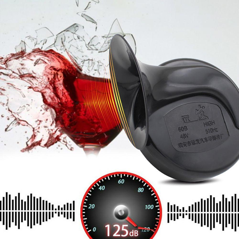 Còi Điện Tử 12V Hình Ốc Sên Chống Nước Thời Trang Cho Xe Hơi