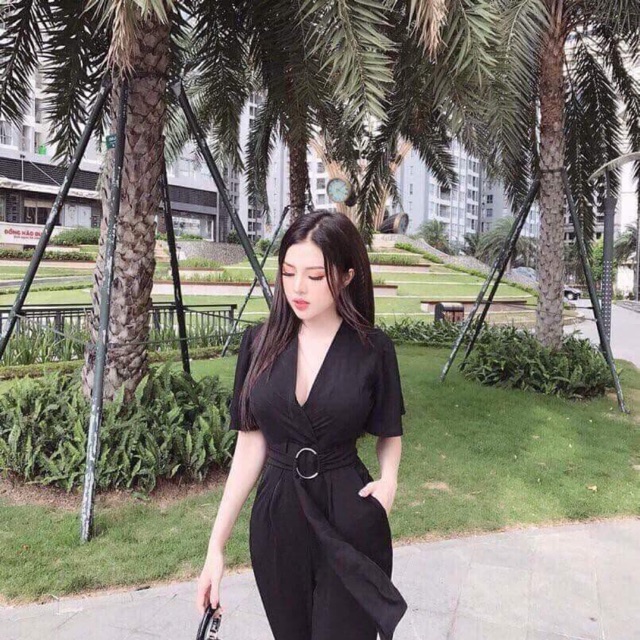 Jum quần dài kèm đai