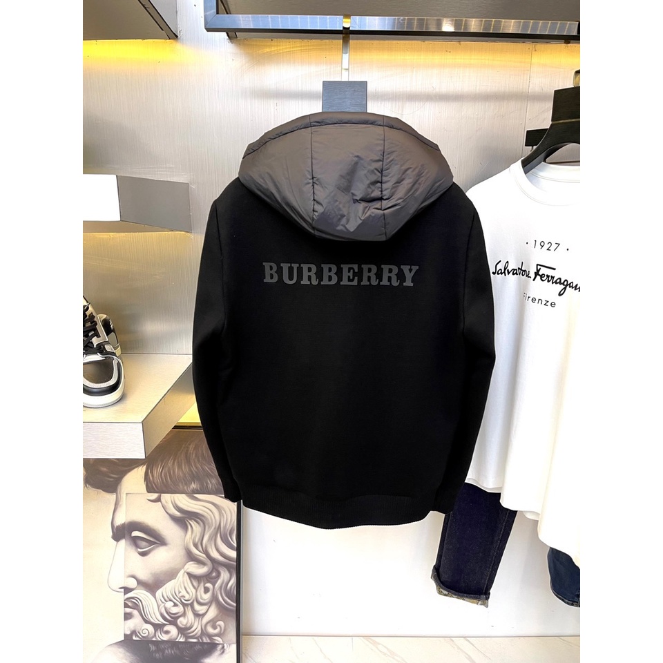 Áo khoác nam thời trang cao cấp Burberry BBR kiểu dáng trẻ trung, năng động