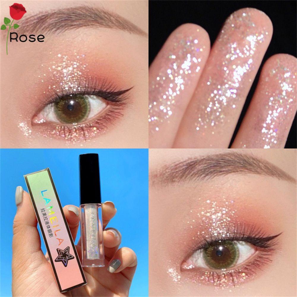 [Hàng mới về] Bút kẻ mắt dạng lỏng có nhũ ánh kim lấp lánh kháng nước lâu trôi tùy chọn màu sắc