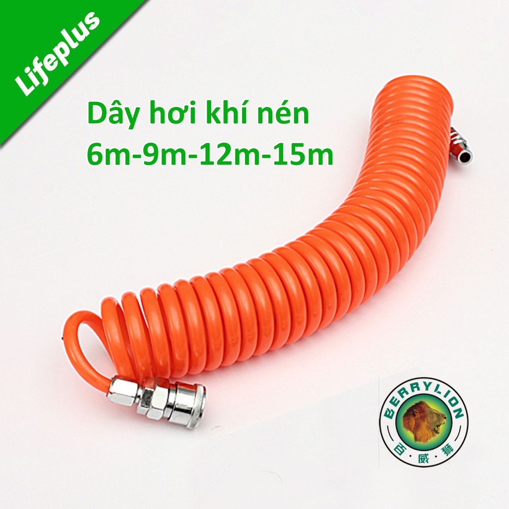 Dây hơi khí nén dạng xoắn Berrylion