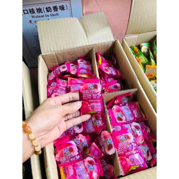Thạch trái cây Dolphin Konjac Jelly Hàn Quốc 300g
