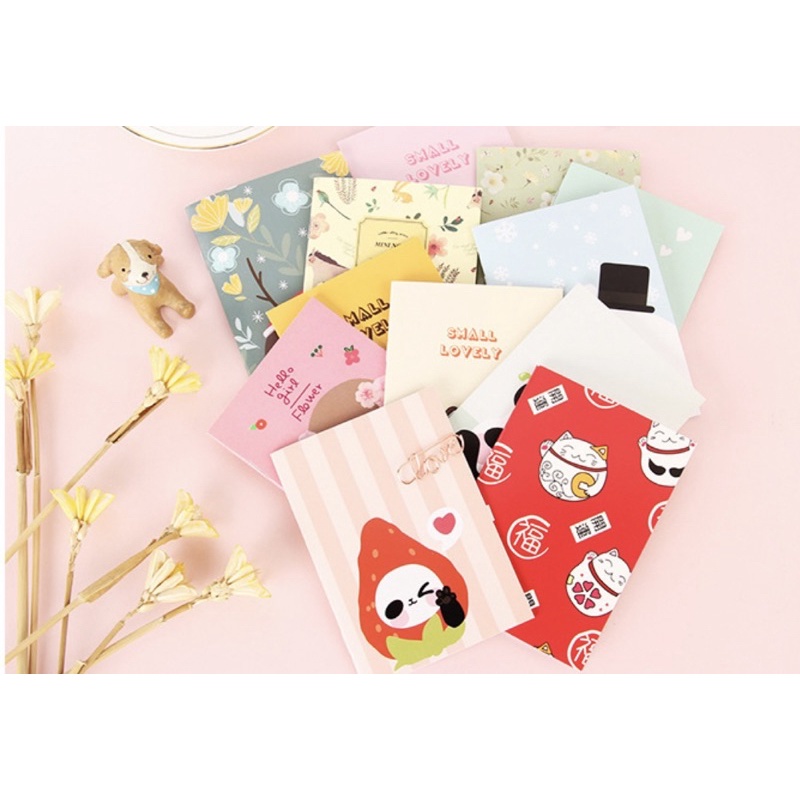 Sổ tay mini tí hon siêu xinh họa tiết ngộ nghĩnh