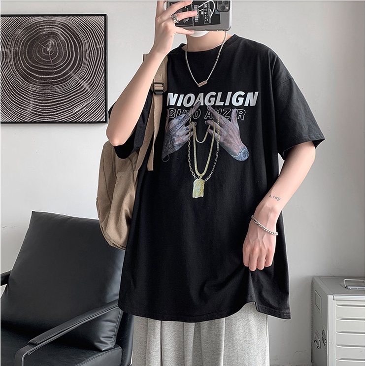 Áo thun tay lỡ bản Premium phông unisex dáng rộng RNI nam nữ oversize ulzzang ONEZ | BigBuy360 - bigbuy360.vn