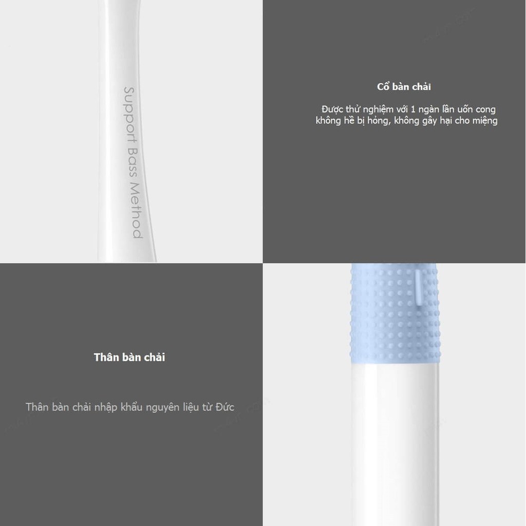 CHÍNH HÃNG - Bàn chải đánh răng Xiaomi DR.BEI toothbrush