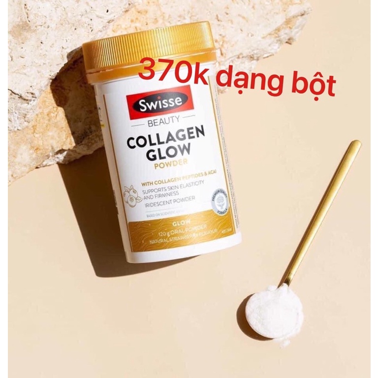 Collagen glow 120v/120g | Thế Giới Skin Care
