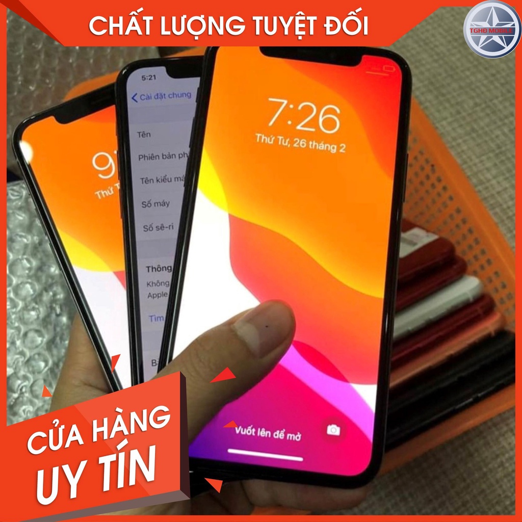 TGHĐ0622 ĐT Táo X máy Zin Đẹp bảo hành 6 tháng đầy đủ màu sắc và bộ nhớ