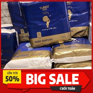 BỈM YUBEST NIGHT DÁN/ QUẦN CHO BÉ YÊU S80/M76/L72/XL68/XXL64/XXXL60