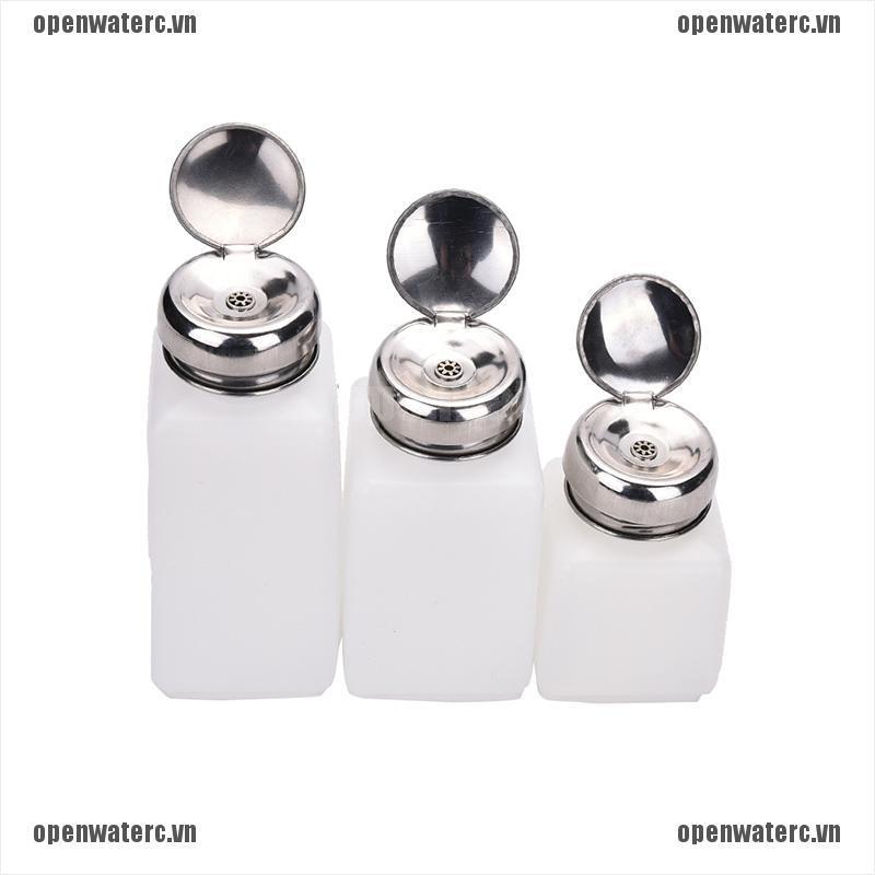 1 Chai Đựng Dung Dịch Tẩy Sơn Móng Tay Dạng Nhấn Tiện Dụng