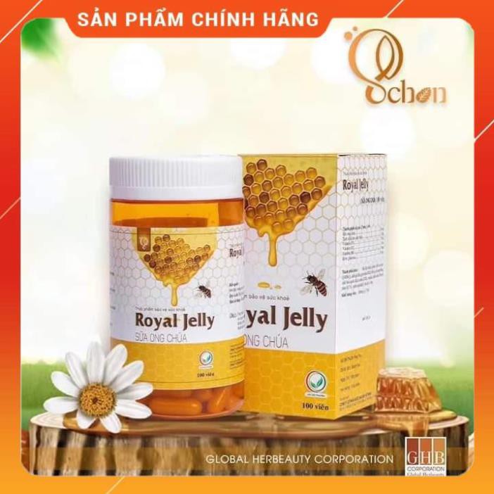 Viên Uống Sữa Ong Chúa Royal Jelly Schon (Sữa ong chúa 100 viên) [Uy Tín+Chính Hãng+Date mới+Mã cào] | Thế Giới Skin Care
