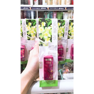 Kem dưỡng trắng da toàn thân Sắc Hương 250ml kèm nước hoa