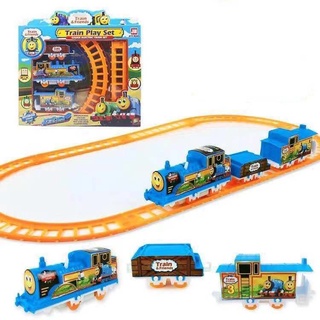 Đồ chơi đường ray xe lửa Train Play set tự lắp ráp