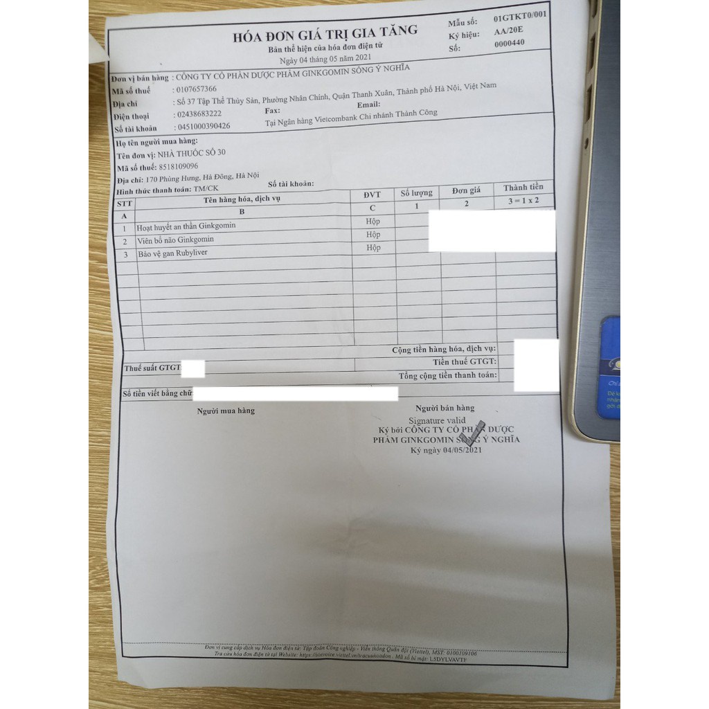 Hoạt huyết Ginkgomin Plus Dạng Sủi Hộp 20 Viên - Giảm Đau Đầu, Căng Thẳng Từ Ginkgo Biloba, Giảo Cổ Lam và magie