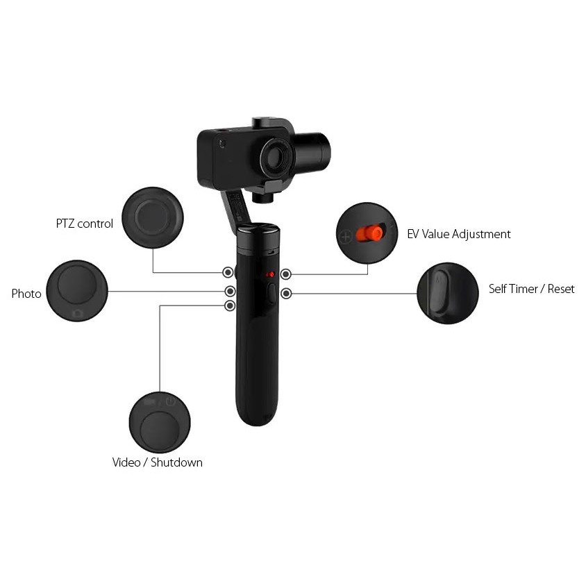  Gimbal chống rung camera Mi Action 4K Handheld chỉ dùm cho camera xiao mi | BigBuy360 - bigbuy360.vn