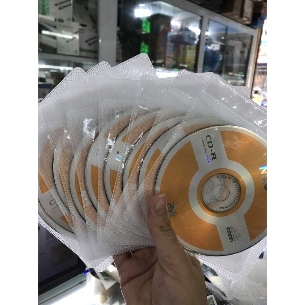 Đĩa Trắng CD Neo Đức Việt (Combo 10 chiếc đĩa kèm vỏ)