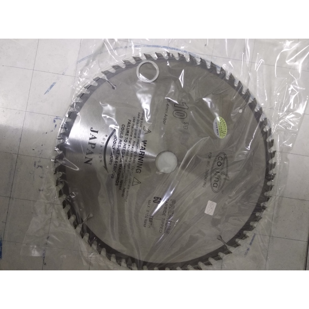 LƯỠI CƯA GỖ COVINA 255MM 60 RĂNG