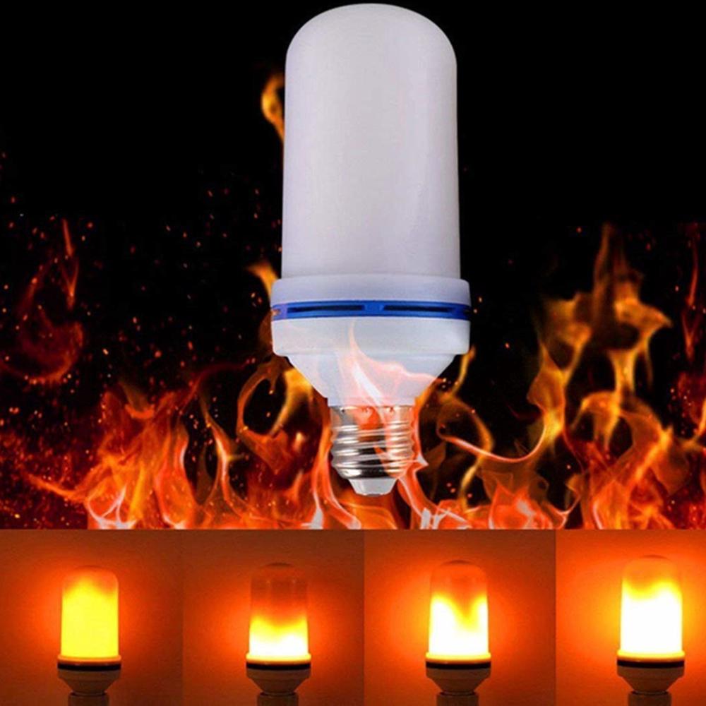 Đèn Led giả ngọn lửa đuôi đèn E27
