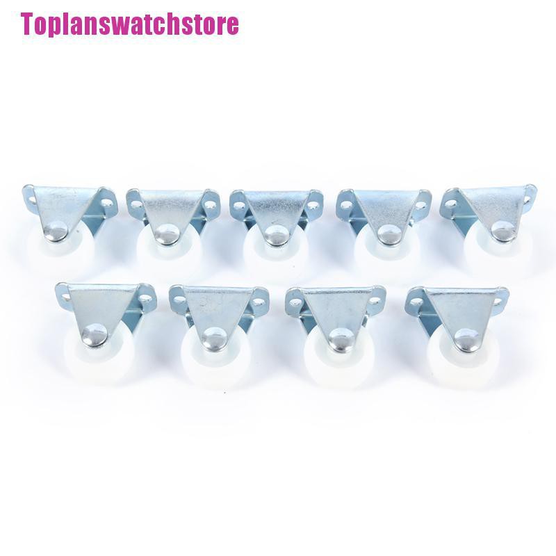Bánh Xe Nhựa PP 1 &quot;Màu Trắng Thông Dụng Cho Đồ Nội Thất