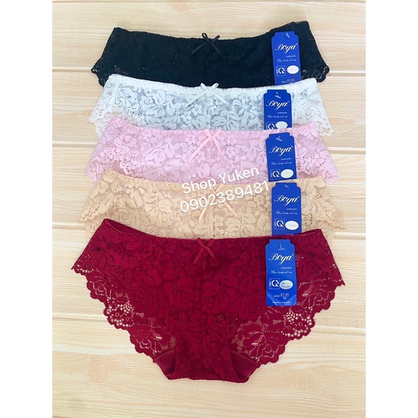 Q051 ♥️ SHOP UY TÍN ♥️[Quần Lót Nữ] Quần Lót Ren Boya Hàng Chính Hãng Công Ty BoYa bđ20