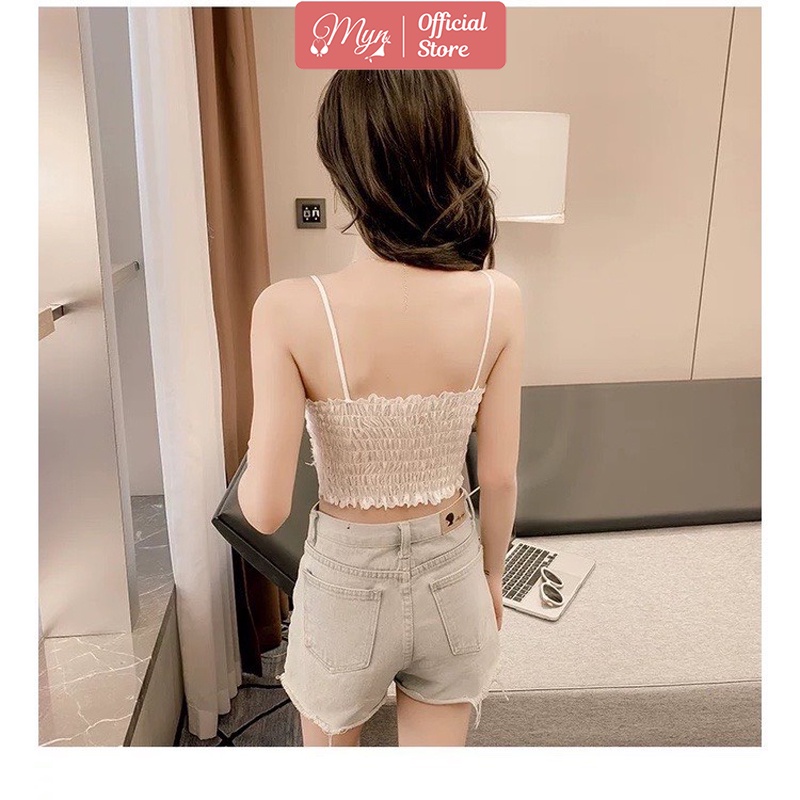 Áo lót nữ, áo bra hoa hồng nổi B 3135 quả chéo quyến rũ MYN_UNDERWEAR