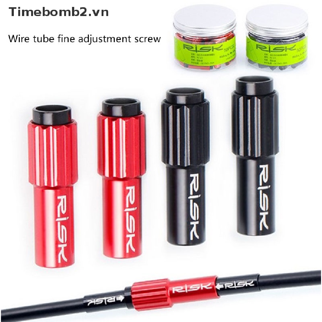 2 Bu lông ốc vít điều chỉnh dây cho xe đạp