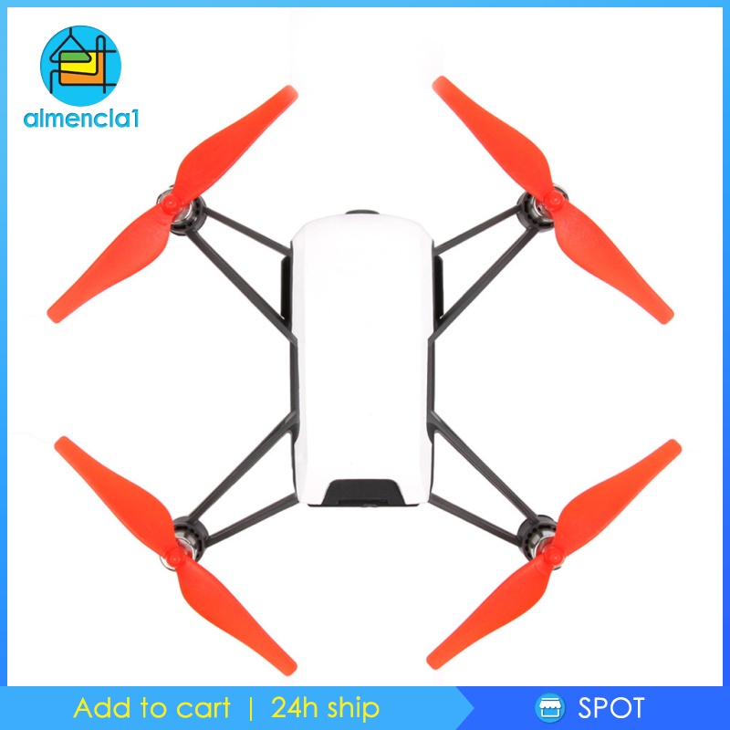 1 / 4 Cánh Quạt Màu Trắng Cho Drone Dji Tello Rc Mini Quadcopter